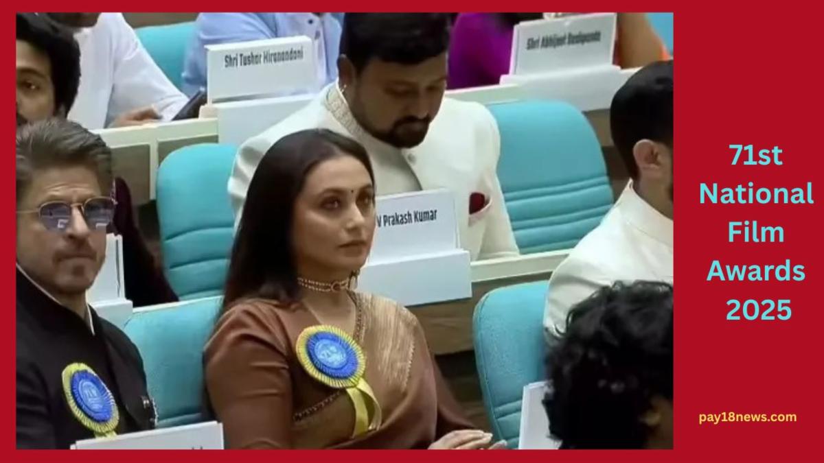 71st National Film Awards 2025: Shah Rukh Khan and Rani Mukerji Honored
