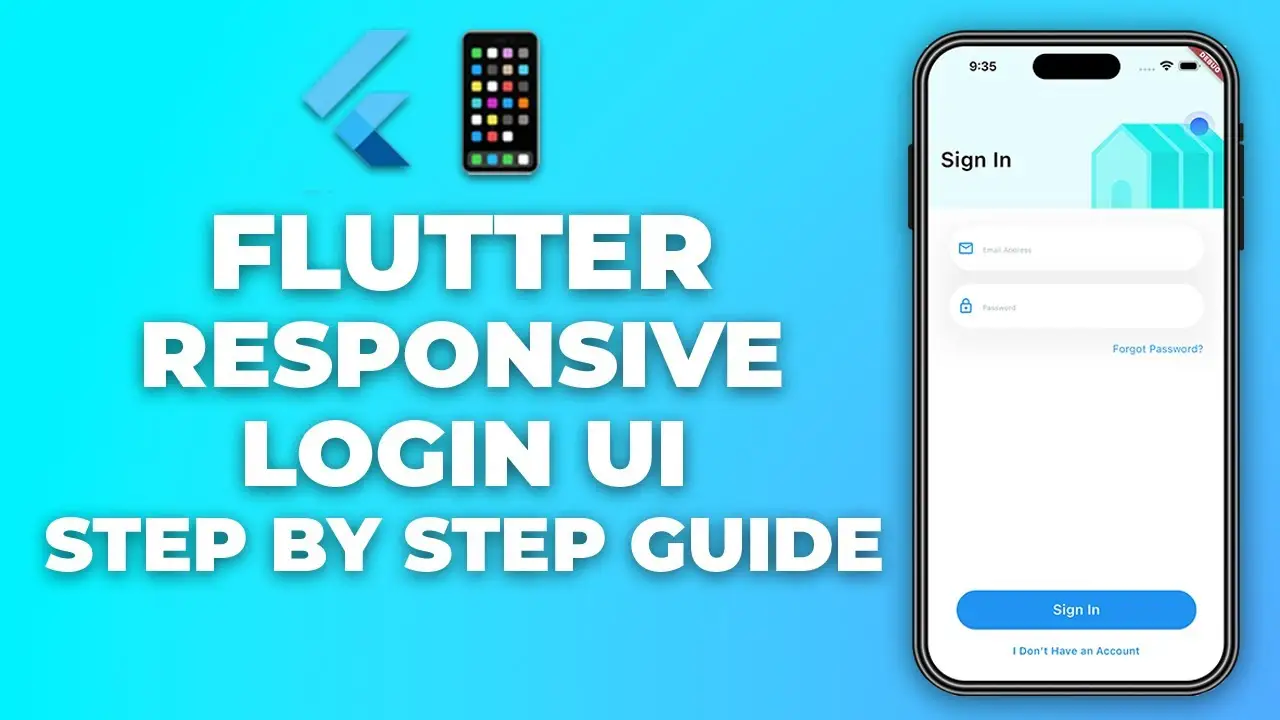 Simple Flutter Login UI with TextField and Button – Step-by-Step Guide