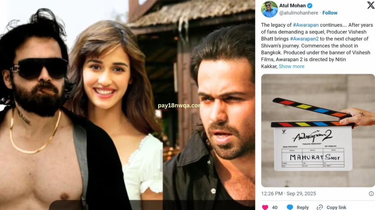 Awarapan 2 Release Date  | Awarapan 2 trailer release date 