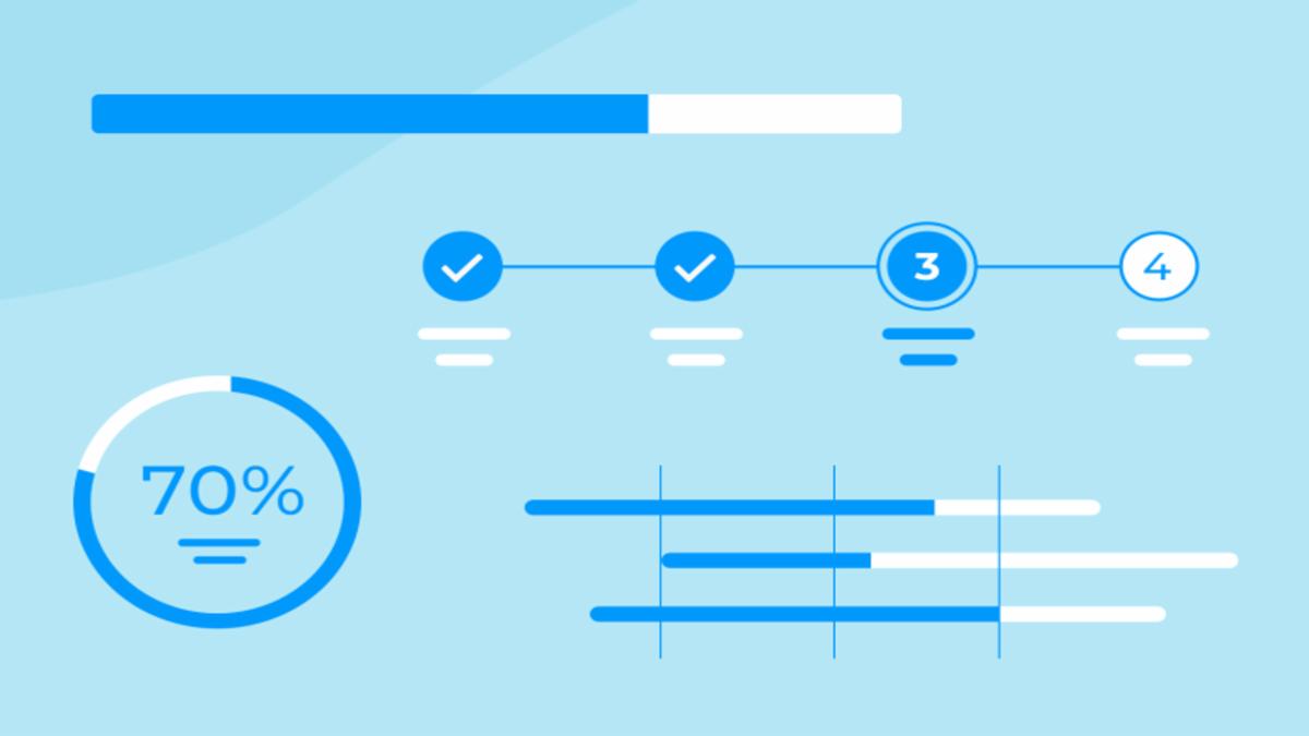 Interactive Learning Progress Tracker UI